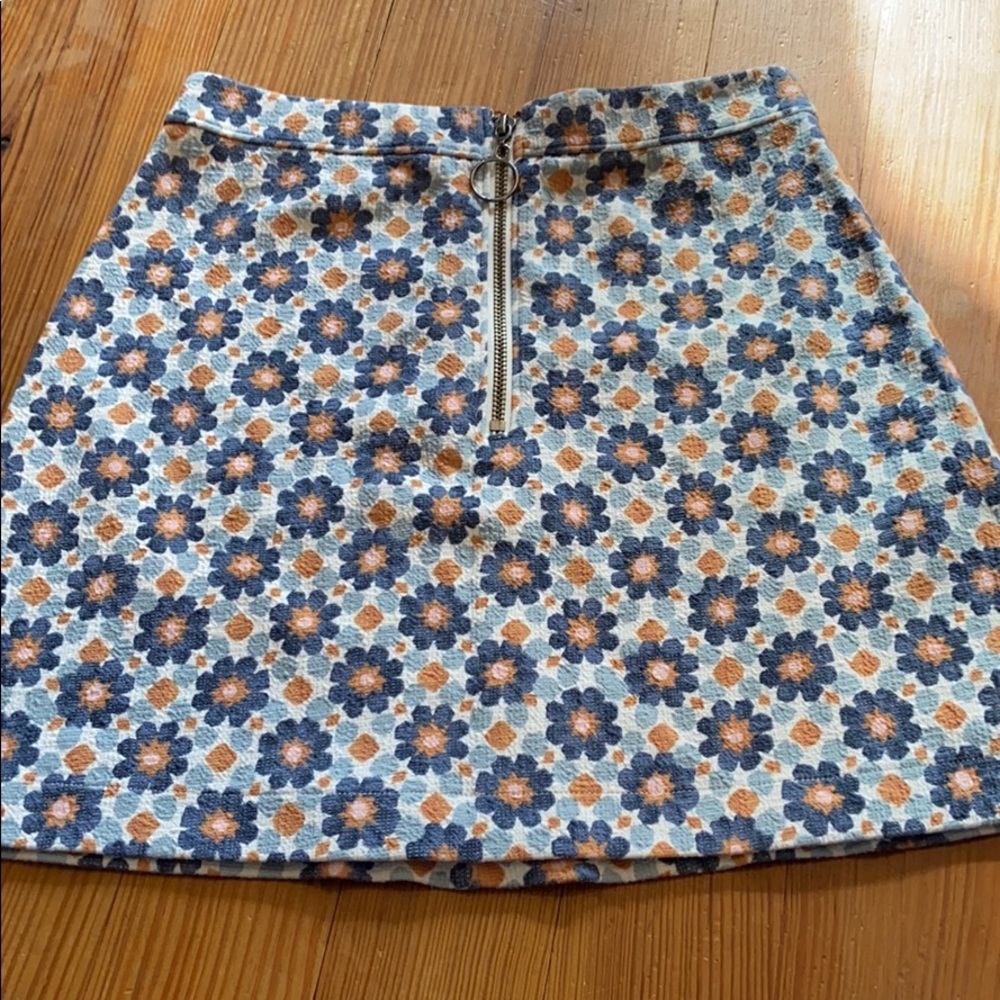 nwot abercrombie and fitch floral skirt